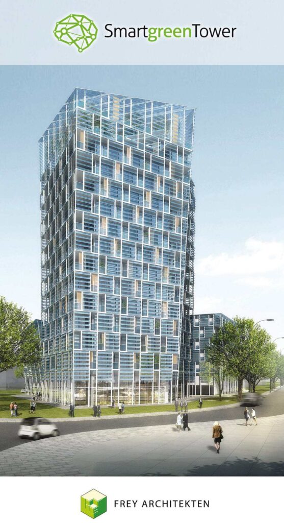 Smart Green Tower, el edificio verde que es capaz de producir energía para todo el barrio