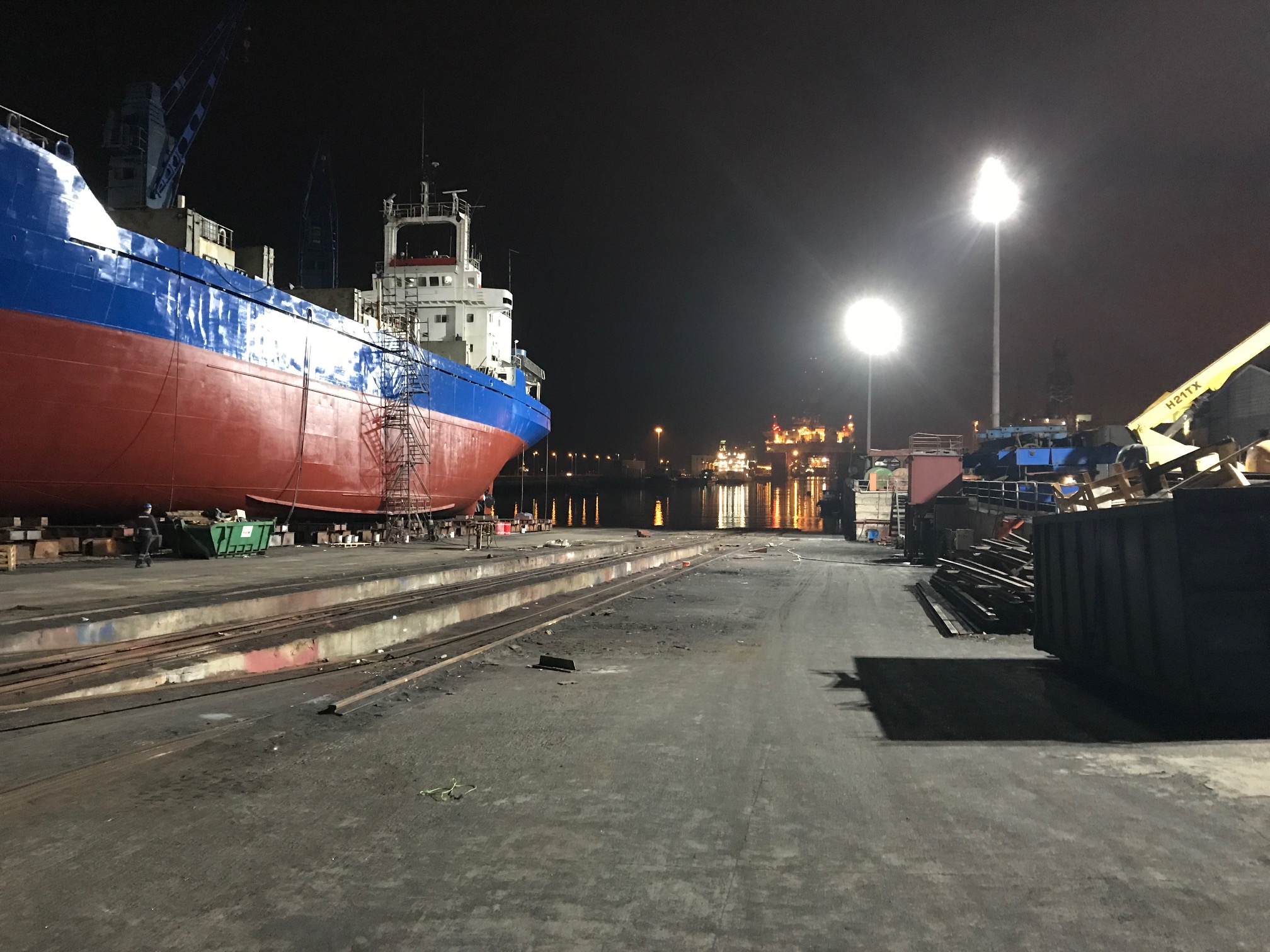 Mejora de la iluminación en Zamakona Yards Islas Canarias
