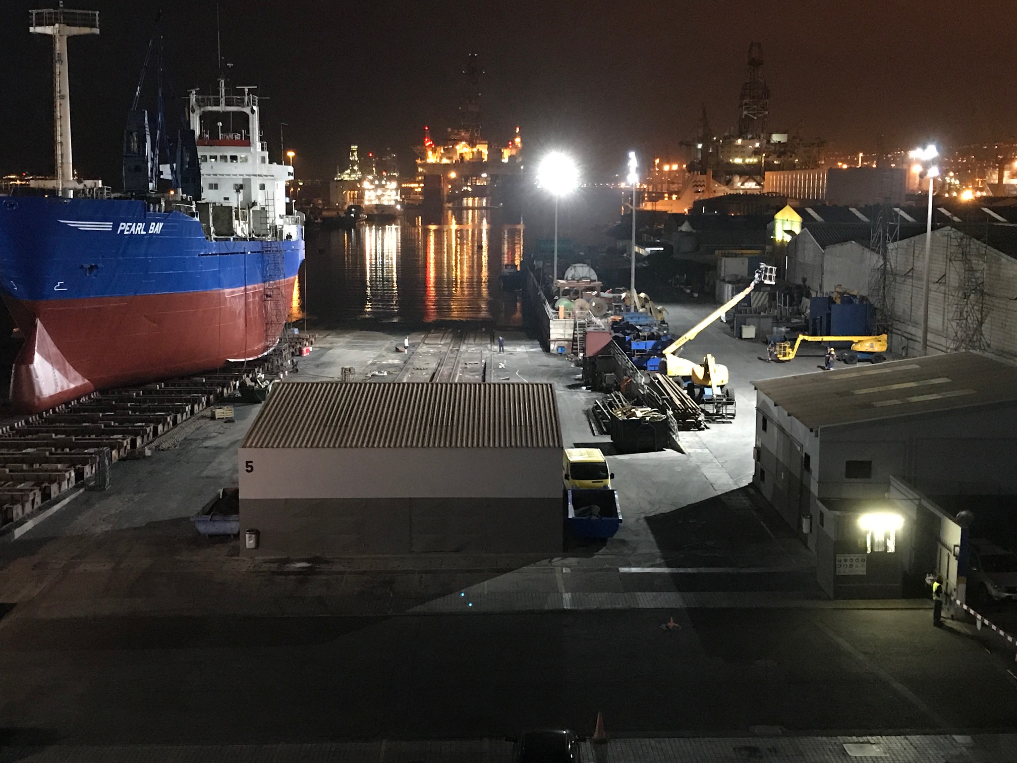 Iluminación LED en Zamakona Yards Islas Canarias