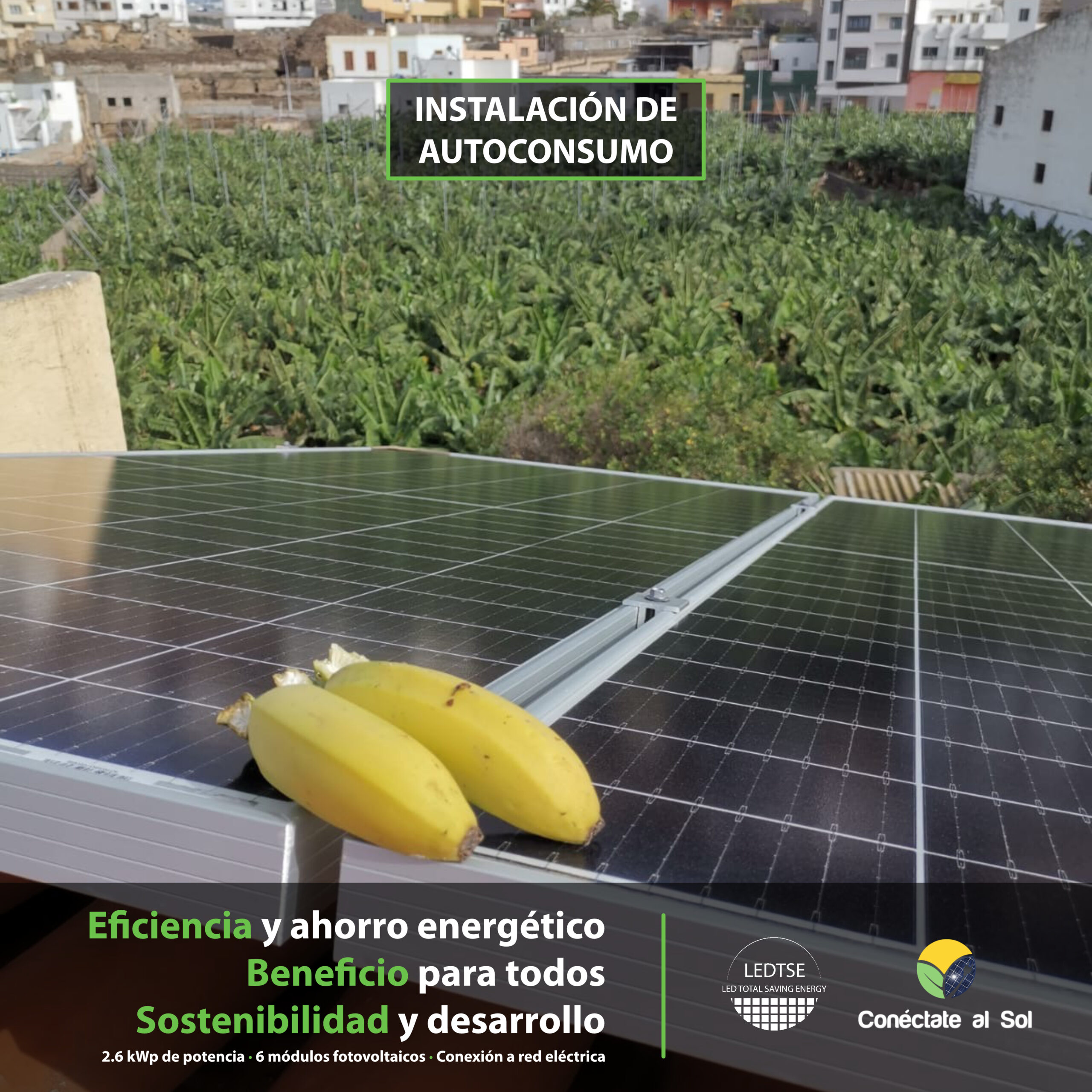 Instalación de Autoconsumo Fotovoltaico en Gáldar