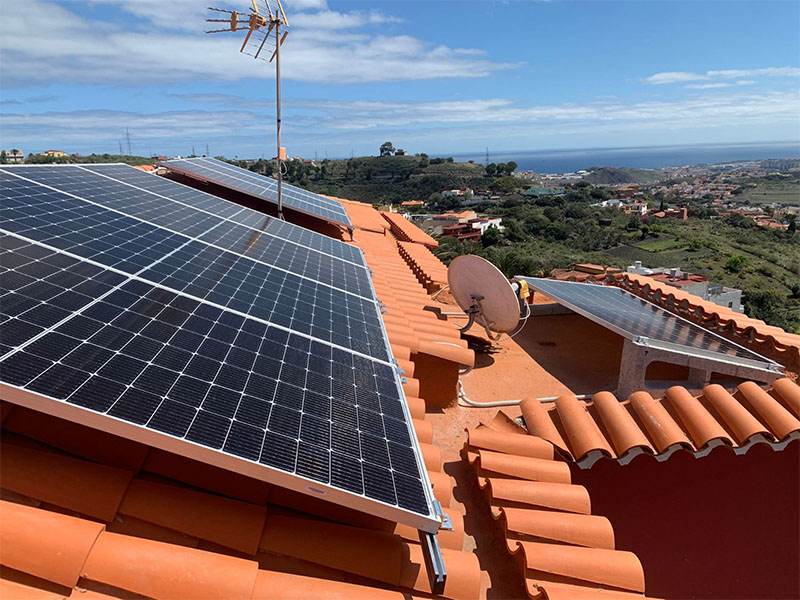 Instalación autoconsumo fotovoltaico Santa Brígida