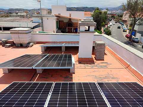 Instalación placas solares Gran Canaria