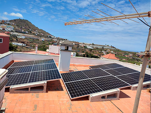 Instalación fotovoltaica Gran Ganaria