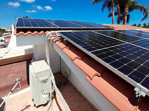 Instalación placas solares Maspalomas