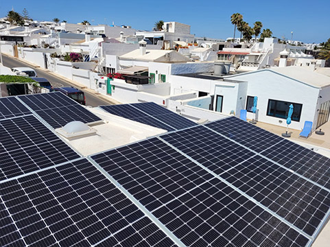 Instalación fotovoltaica en Tías, Lanzarote