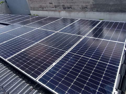 Instalacion fotovoltaica en Carretera, Canarias