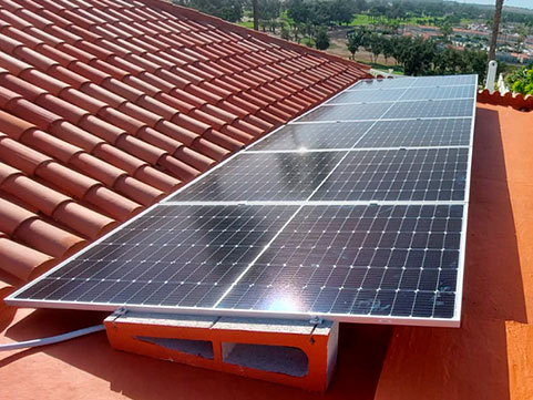 Paneles solares en Gran Canaria