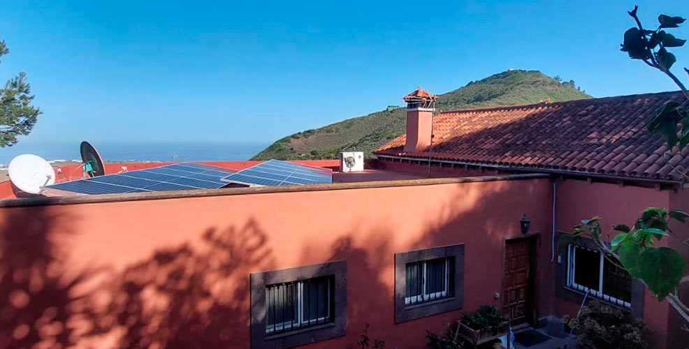 Instalacion fotovoltaica Carretera Bandama