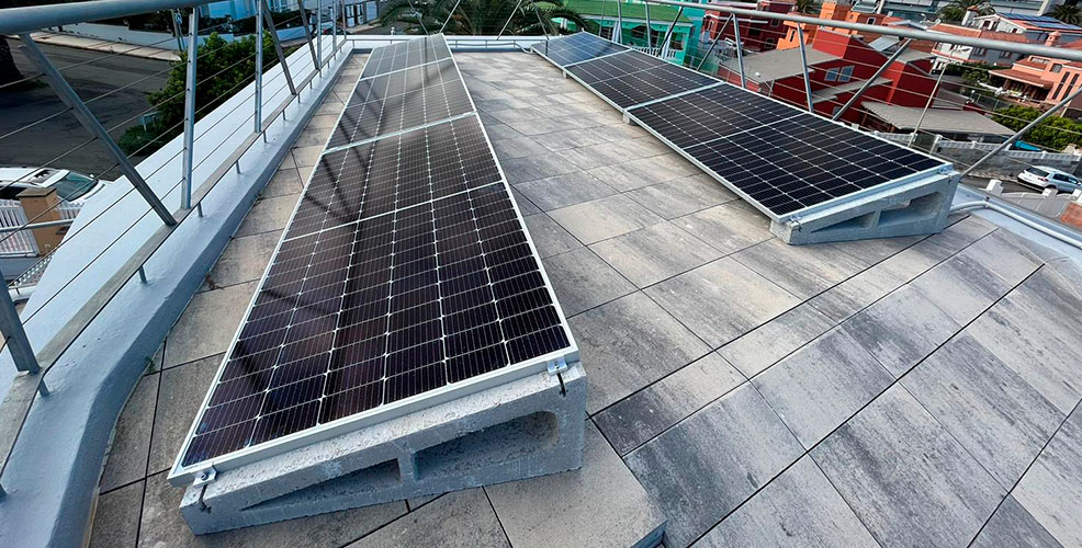 Instalacion paneles solares juan melian alvarado