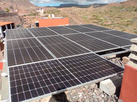 instalacion placas solares san bartolome de tirajana