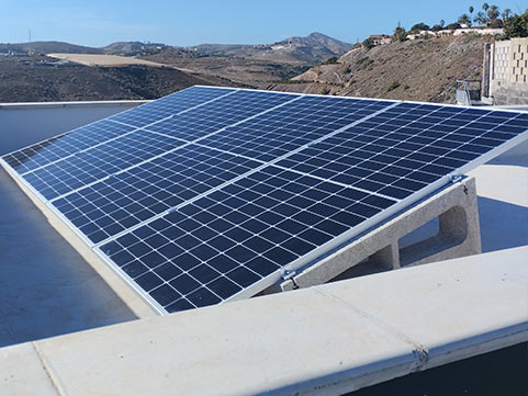 Paneles solares San Bartolome de Tirajana
