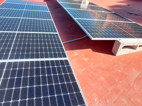 placas solares carretera bandama