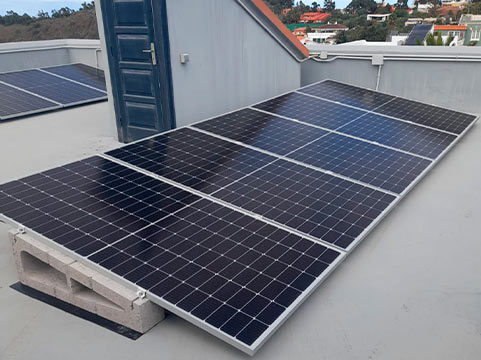 Instalacion solar nuestra señora de Lourdes