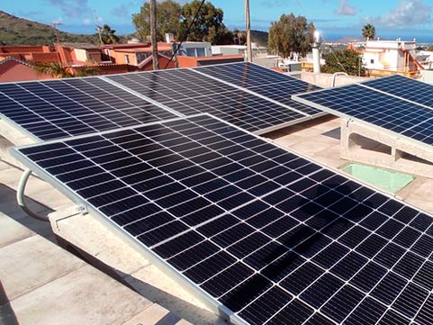 Instalacion solar Francisco Wood