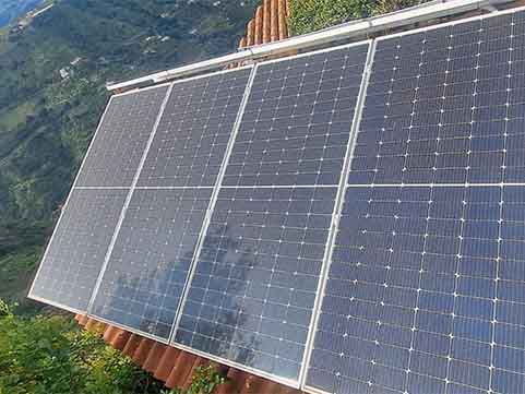 Instalación fotovoltaica Cordillera