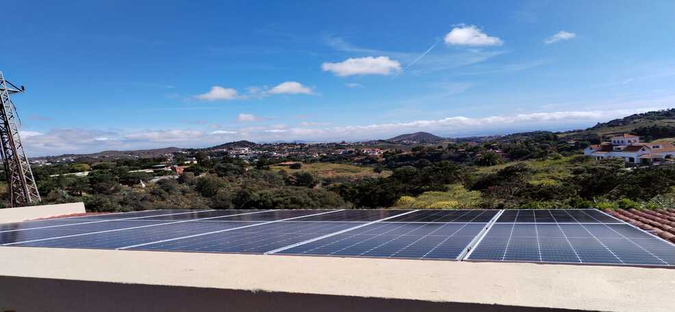 Placas solares en Santa Brígida